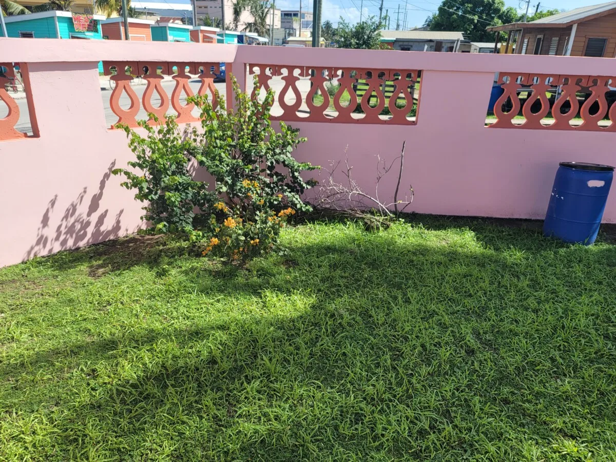 COZY 2 BEDROOM, 1 BATHROOM HOME FOR RENT ON MAHOGANY STREET, BELIZE CITY