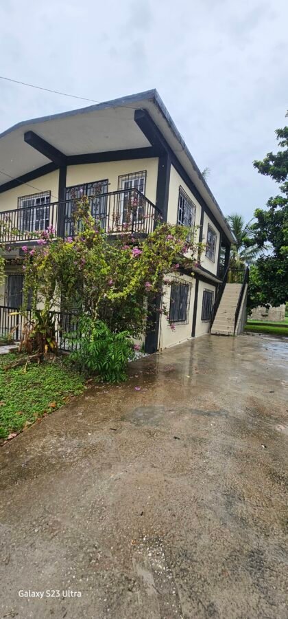 FOR RENT – 1 BEDROOM 1 BATHROOM IN RANCHITO VILLAGE, COROZAL DISTRICT (UPPER FLAT)